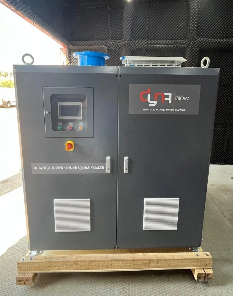 Manyetik Yataklı Turbo Blower Sevkiyatımız Tamamlandı Manyetik Yataklı Turbo Blower Sevkiyatımız Tamamlandı.