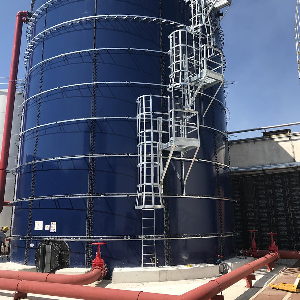 Fire Water Storage Tanks.